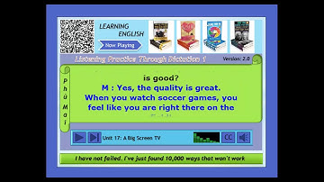 Luyện Nghe Tiếng Anh, LPTD1   Unit 17, Listening Practice Through Dictation 1   17