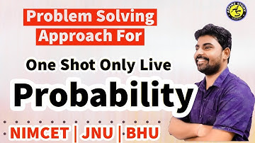 NIMCET Probability On Shot Only Live - Most Important Questions