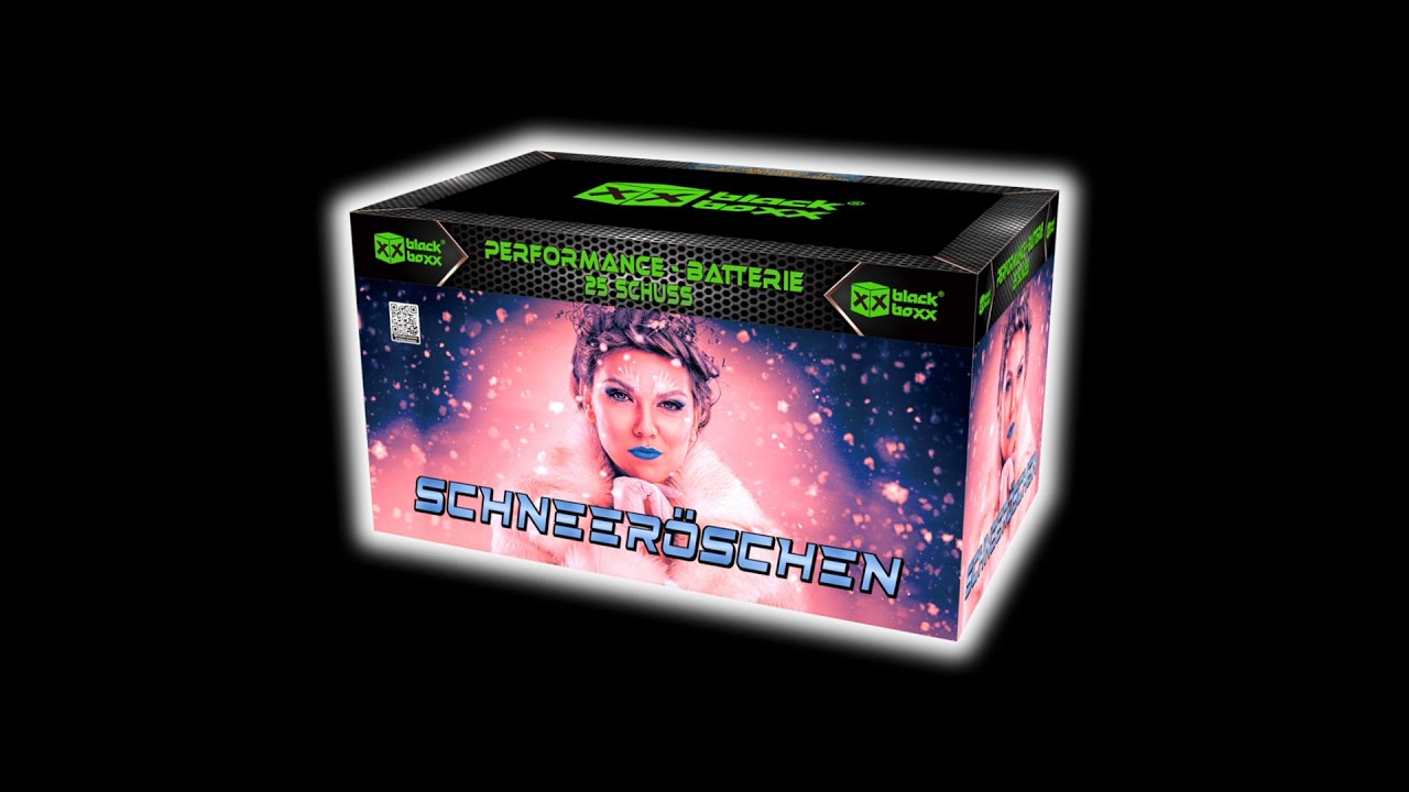 Blackboxx - Schneeröschen | 25 Schuss Batterie