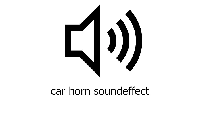 Car horn sound effect (Copyright Free)