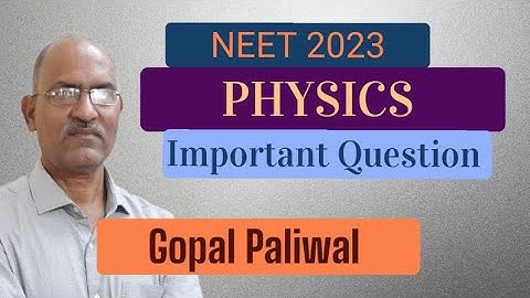 NEET Physics 🔥| A position vector of particle R as a function of time is given by....#physics #neet