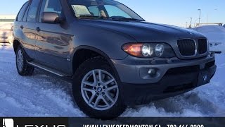 Used Grey 2004 BMW X5 AWD 3.0i Review | Lacombe Alberta