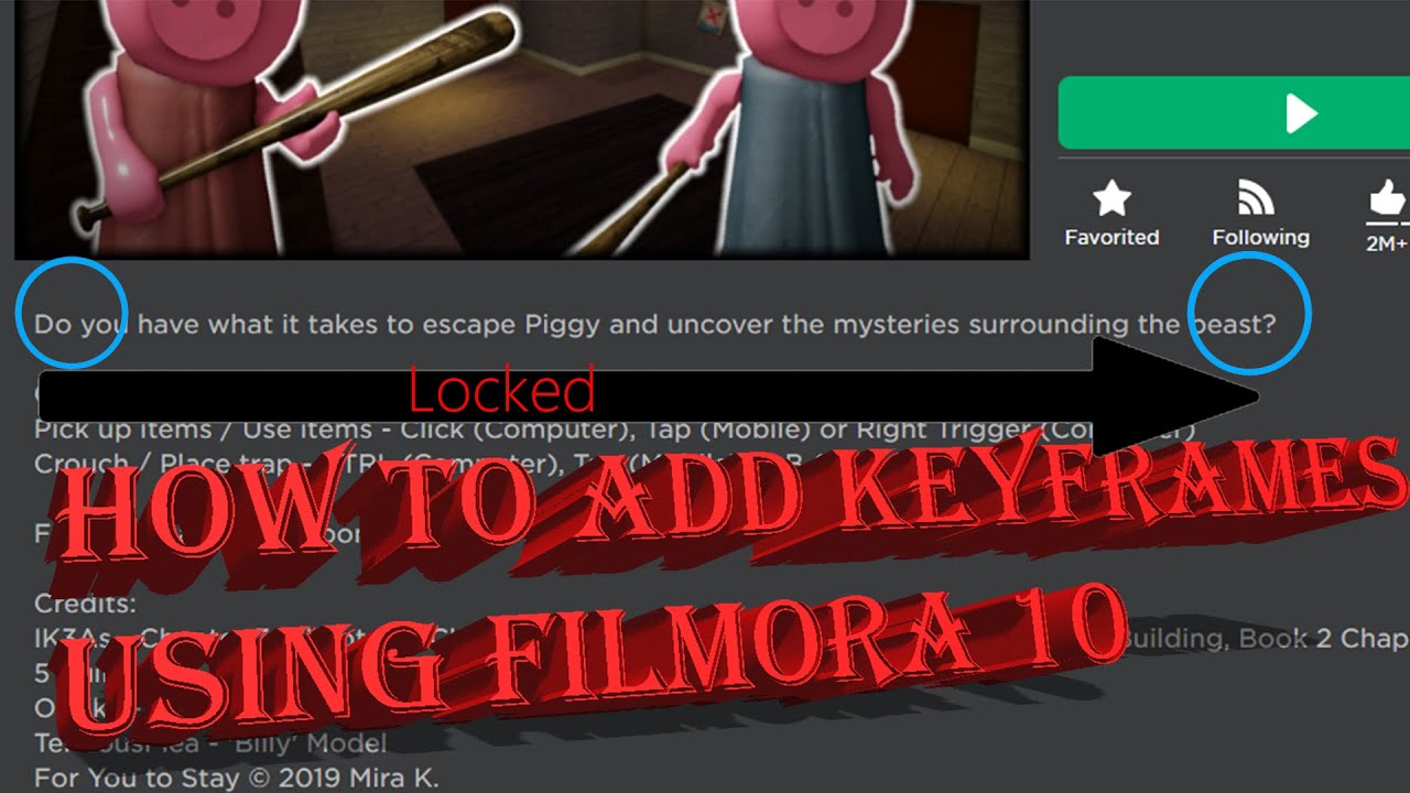 How to add keyframes Using filmora 10! - YouTube