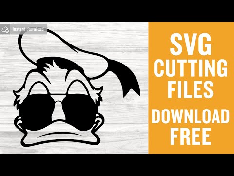 Donald Duck Svg Free Cutting Files for Cricut Silhouette Free Download