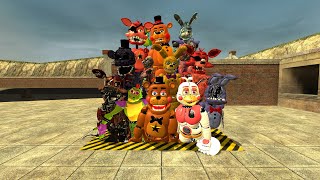 HYPER PUNCH RUBY FNAF SECURITY BREACH ANIMATRONICS In Boneworks VR!