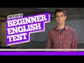 Beginning english test  goodwin englishs beginner quiz  level 3  test 1