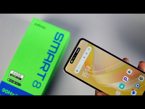 Infinix Smart 8 Unboxing and Review. It has a Magic Ring