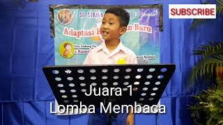 JUARA I LOMBA MEMBACA KELAS 3 SD | Nathan Riley Quinn Sarumpaet 3c JUARA I LOMBA MEMBACA KELAS 3 SD | Nathan Riley Quinn Sarumpaet 3c