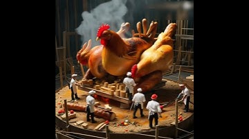 AI Mini Food Workers in Action! Watch Them Cook & Serve!