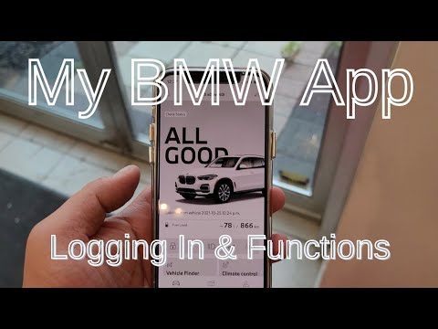 How to BMW - Log in to the My BMW App and how to Log In to your BMW with iDrive 6 or 7