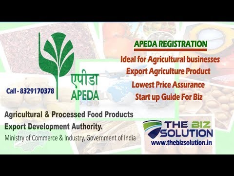 Online Apeda Registration | Export Food & Agri Products | Apeda Low Cost