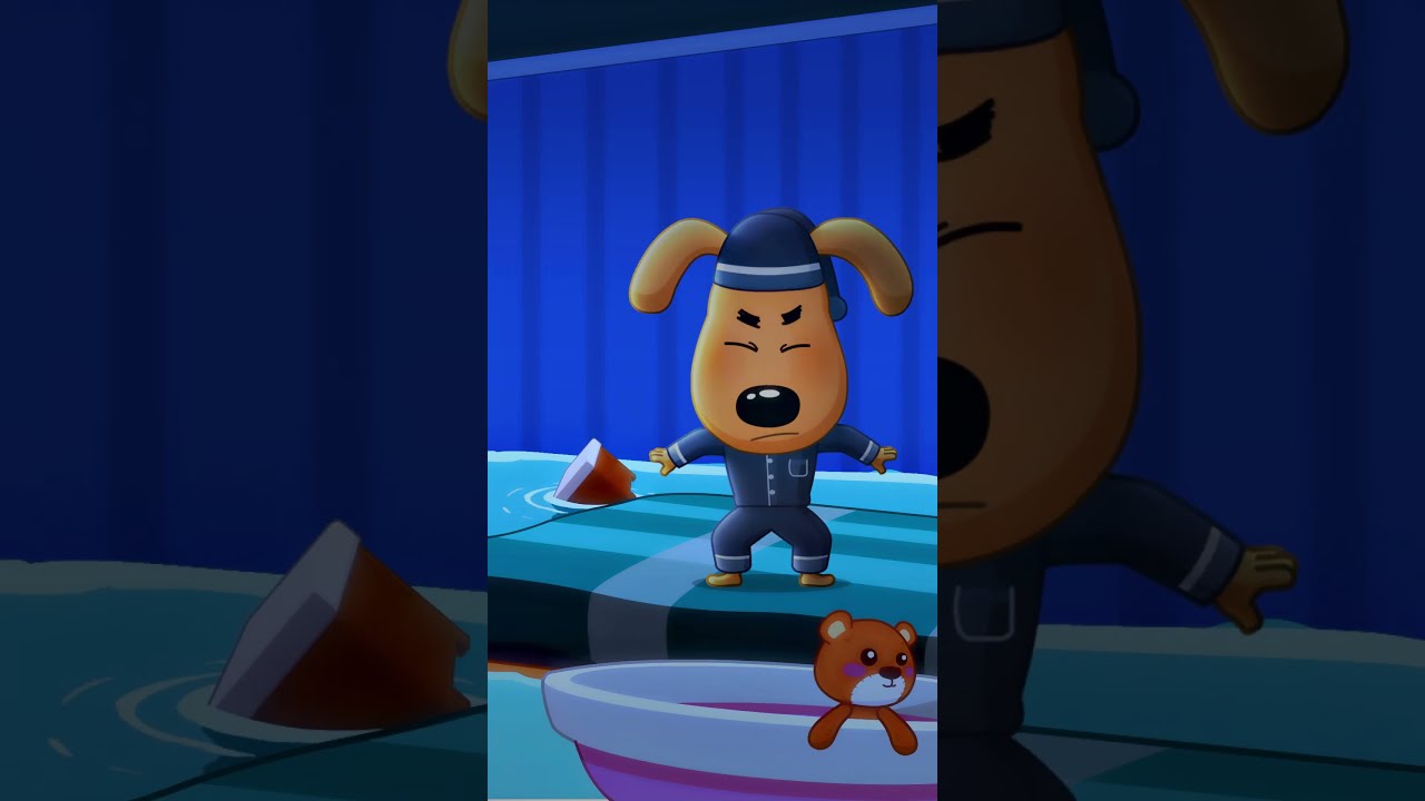 Remember To Turn Off The Tap Good Habits For Kids Shorts