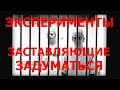 ЭКСПЕРИМЕНТЫ УЧЕНЫХ, заставляющие задуматься о природе человека