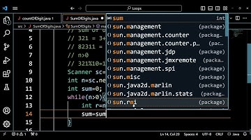 Java Program to Print the Sum of Digits of a Number | Java Problem on Loops | HC