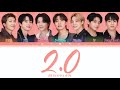 BTS 2 0 Color Coded Lyrics Han Rom Eng