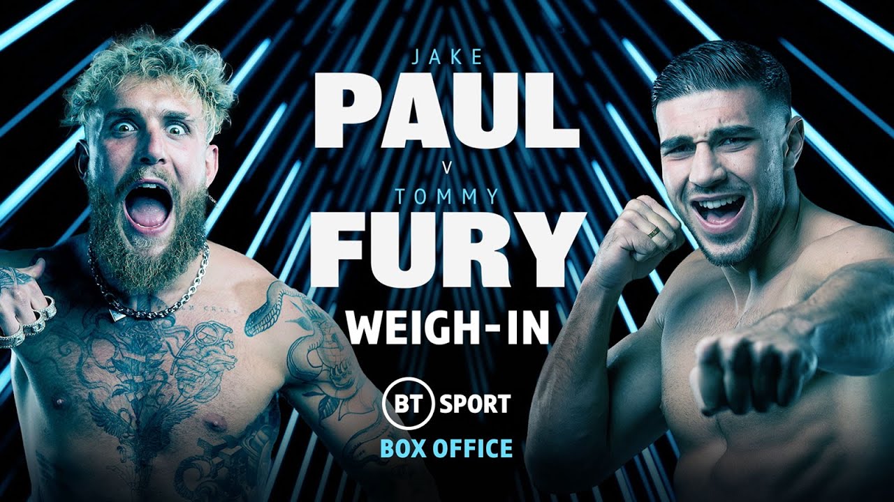 LIVE Jake Paul v Tommy Fury Weigh-In 🔥 #PaulFury Final Face-Off 👀