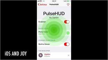 PulseHUD: 🔊The Volume HUD With A Smooth Pulse Tweak iOS 11.3.1