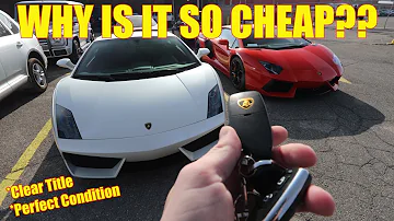 Quanto costa una Lamborghini Gallardo usata?