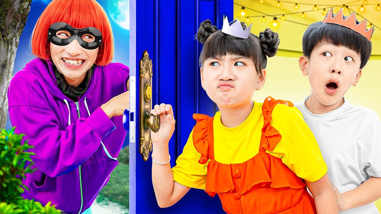 لا تفتح الباب للغرباء! لقد اقتحم لص منزلي