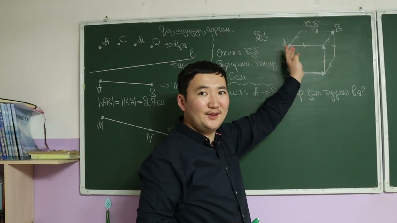 Геометр 1 - Цэг, шулуун, хэрчим