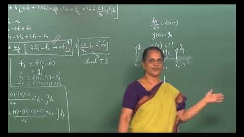 Numerical solution of Ordinary Differential Equations -7 (Predictor - Corrector Methods(Milne))