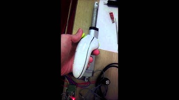 prototype - linear actuator speed controlled