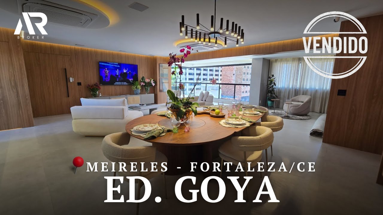 UMA PÉROLA A 1 QUADRA DA AV. BEIRA MAR DE FORTALEZA, 182M², 100% REFORMADO. PORTEIRA FECHADA