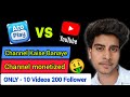 AtoPlay vs YouTube 🔥 10 Videos Mein Channel Monetize Kaise Kare | New Platform 2025 Comparison