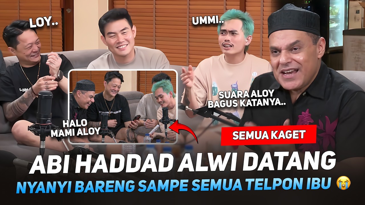SEMUA KAGET ABI HADDAD ALWI DATANG 😭 NYANYI BARENG SAMPAI SEMUA TELEPON IBU ? #MARAPTHON3