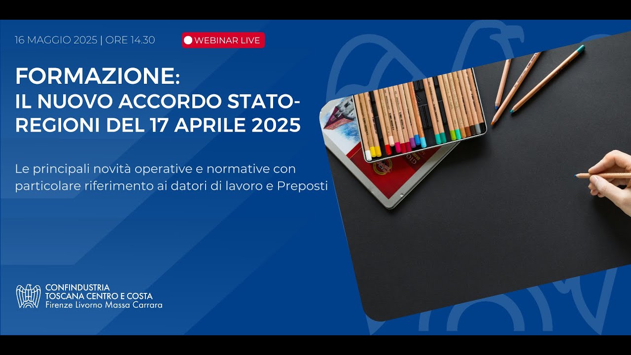 Formazione: il Nuovo Accordo Stato-Regioni del 17 aprile 2025