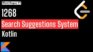 1268. Search Suggestions System || LeetCode | Kotlin