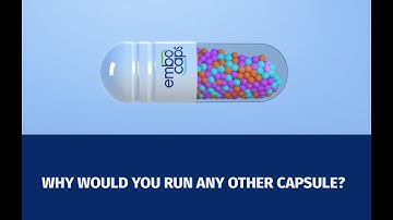 EMBOCAPS® FLEX, One and only size-adjustable capsule in the industry