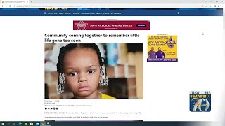 Community coming together to remember little life gone too soon