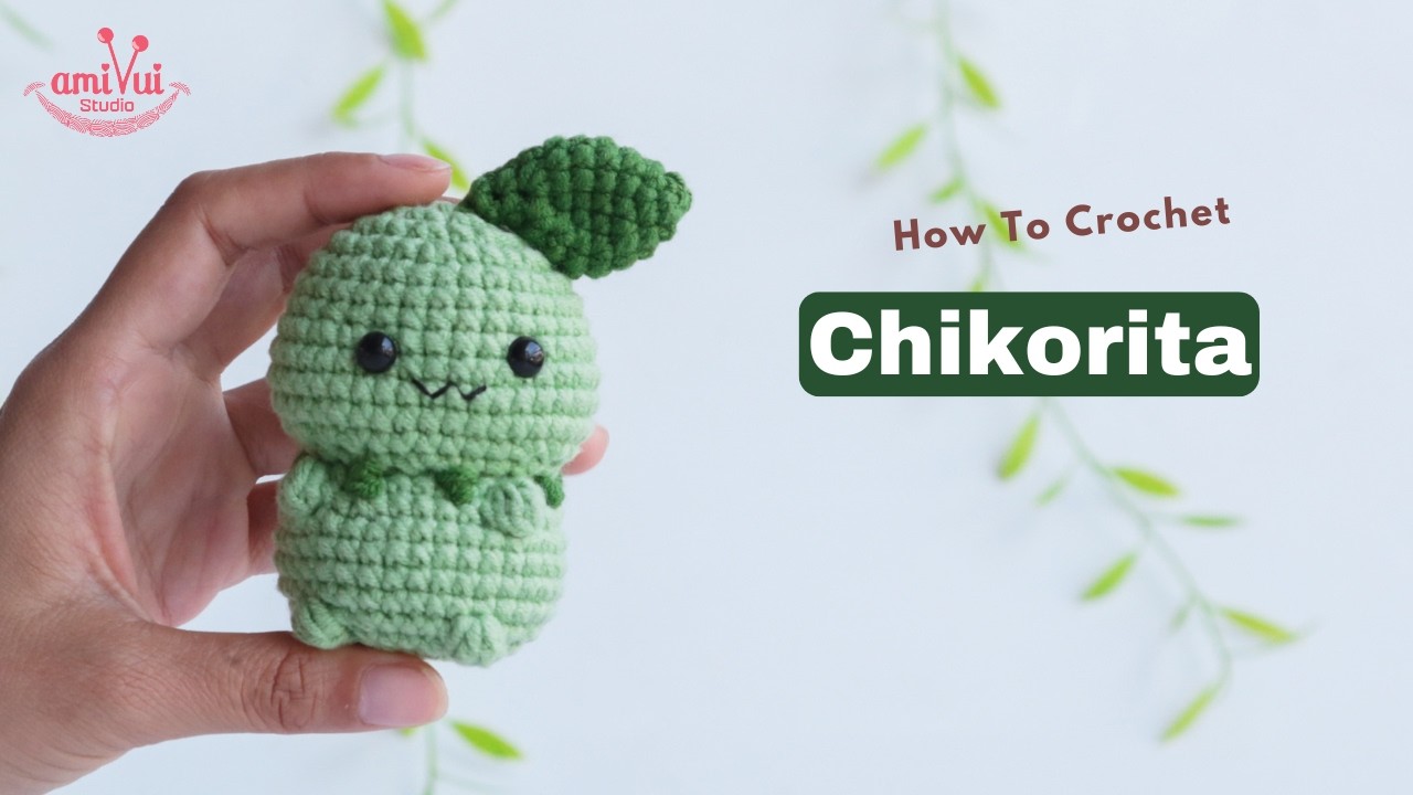 493 | Amigurumi Chikorita | Crochet No Sew | Amigurumi Beginner