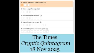 The Times Cryptic Quintagram 2415