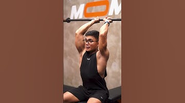 Barbell tricep extension