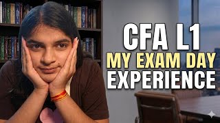 My CFA L1 Exam Day Experience🤞🏻#study #exam #experience #goals #review