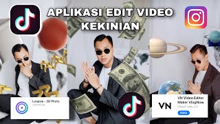 Cara Buat Video 3D Kekinian Tiktok dan instagram - Aplikasi VN dan Aplikasi Loopsie screenshot 2