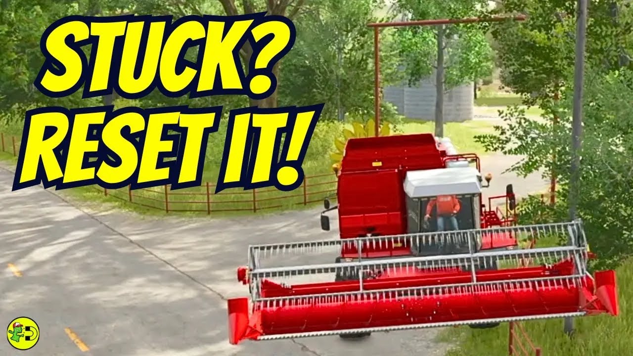 How to Reset Vehicles in Farming Simulator 25 - Get Unstuck Fast!