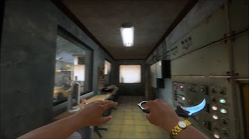 CS:GO • Karambit Case Hardened 95%+ Blue Gem (God-Tier Pattern FT)