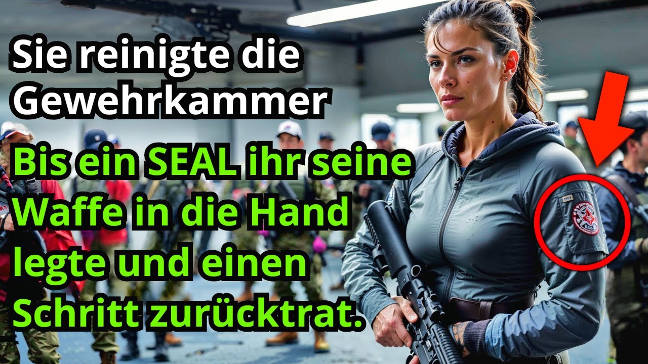 Sie Säuberte Die Gewehrkammer, Bis Ein SEAL Ihr Seine Waffe In Die Hände Legte Und Zurücktrat