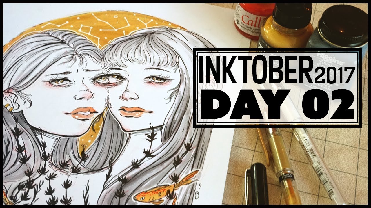 Inktober // Day 2 YouTube