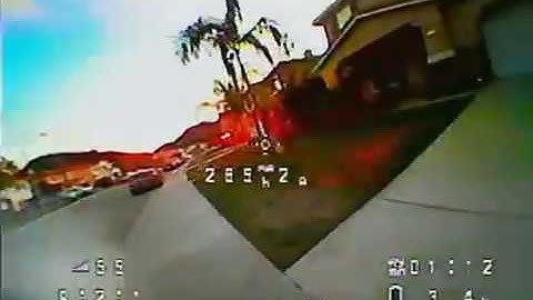 TinyHawk 16500 kv and turtle props 1 OF 2 - Sorry for the bad DVR D: