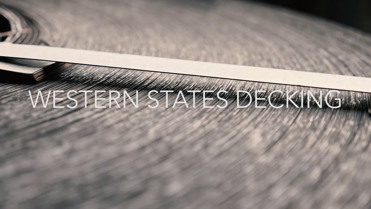 Western States Decking Promotional Video - YouTube