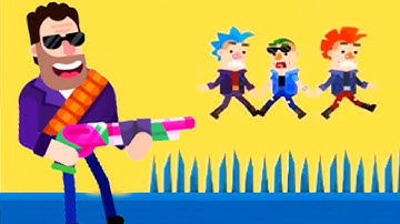 Hitmasters - Gameplay Walkthrough Part 2 - Level 31-50 (iOS,Android)