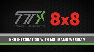 TTx & 8x8 Integration with Microsoft Teams Webinar