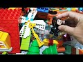 Satisfying Building Blocks Marble Run #515 Electric two Elevator House windmill funny animals live21