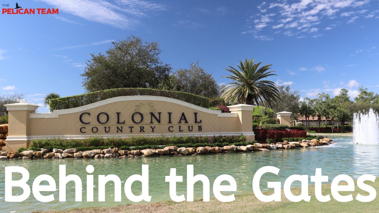 Colonial Country Club Fort Myers - Behind the Gates of Colonial Country