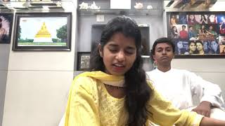 Video thumbnail of "Kalank nahi ishq hai (COVER) by Maithili Thakur and Rishav Thakur"