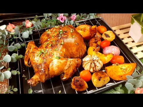Video: Cara Memasak Ayam Panggang Labu